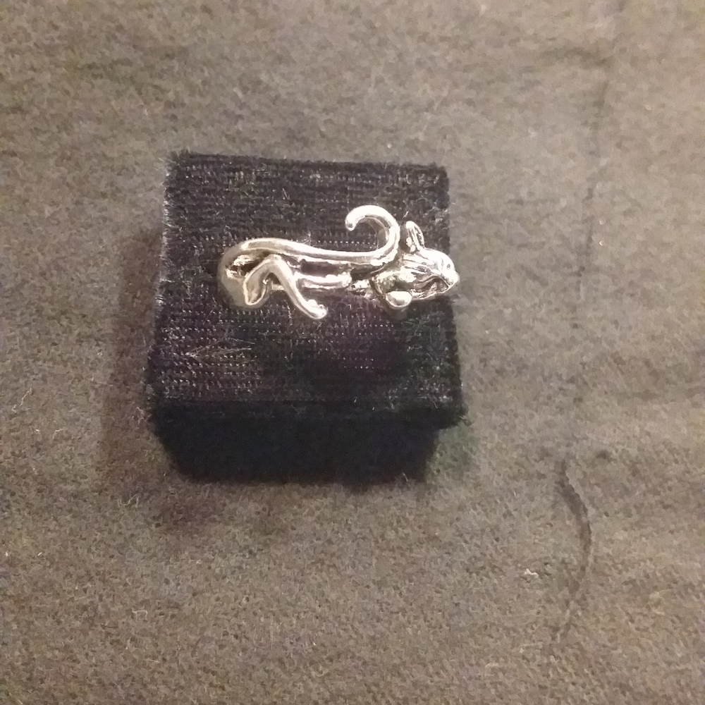 Cat Crochet/Knitting Ring